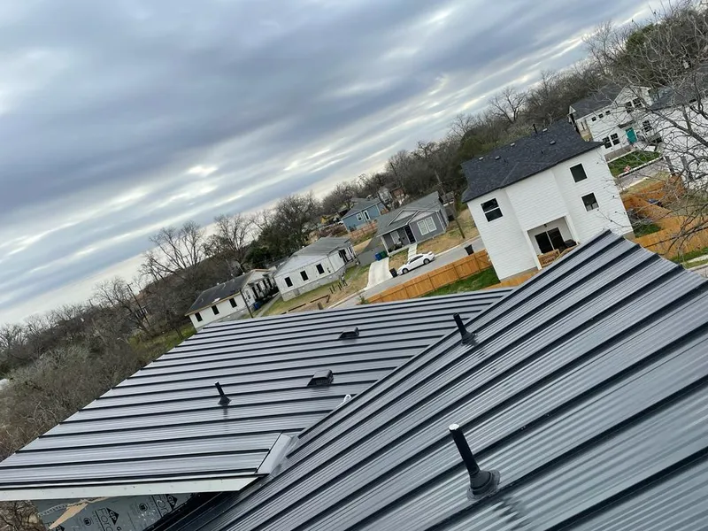 Standing seam metal roof panels with vents for Skylight Repair in Tamaqua
